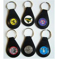 Leather Tag Key Fob